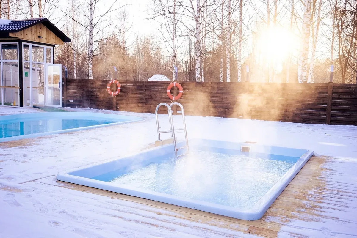 Композитный бассейн Laguna 4 — установка в Волжском