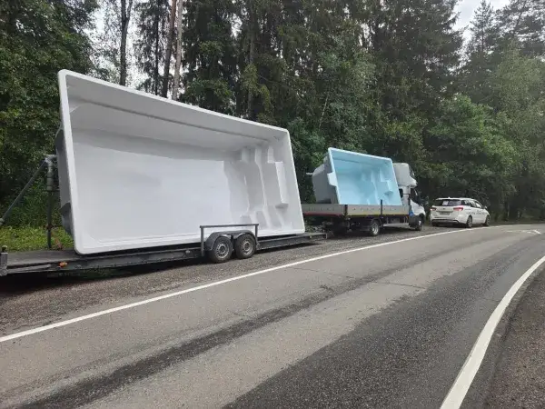 Доставка бассейна в Волжском